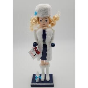 Marshalls Nutcracker Shopping Girl Christmas Figurine with Dog Sydney 2024